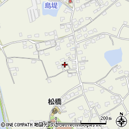 熊本県宇城市松橋町西下郷1016周辺の地図