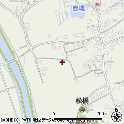熊本県宇城市松橋町西下郷1076周辺の地図