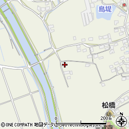 熊本県宇城市松橋町西下郷1064周辺の地図