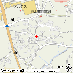 熊本県宇城市松橋町豊福1538-2周辺の地図