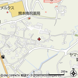 熊本県宇城市松橋町豊福2084周辺の地図