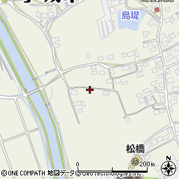 熊本県宇城市松橋町西下郷1069周辺の地図