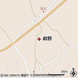 熊本県下益城郡美里町畝野1572周辺の地図