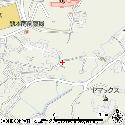 熊本県宇城市松橋町豊福2102-2周辺の地図