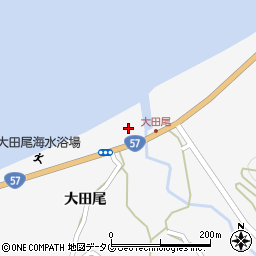 熊本県宇城市三角町大田尾79周辺の地図
