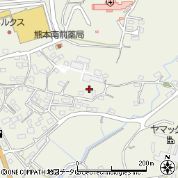 熊本県宇城市松橋町豊福2098周辺の地図