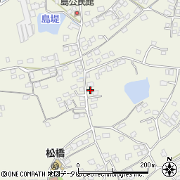 熊本県宇城市松橋町西下郷1093周辺の地図