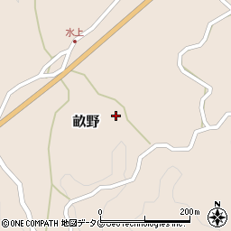 熊本県下益城郡美里町畝野1585周辺の地図