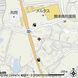 熊本県宇城市松橋町豊福1680周辺の地図