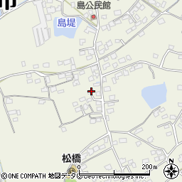 熊本県宇城市松橋町西下郷1013周辺の地図
