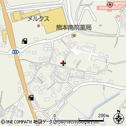 熊本県宇城市松橋町豊福2058周辺の地図