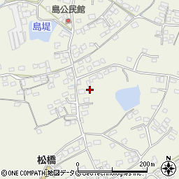 熊本県宇城市松橋町西下郷1092周辺の地図