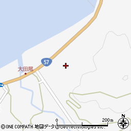 熊本県宇城市三角町大田尾862周辺の地図