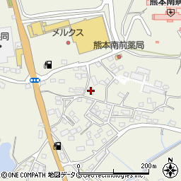 熊本県宇城市松橋町豊福2057周辺の地図