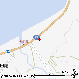 熊本県宇城市三角町大田尾814周辺の地図