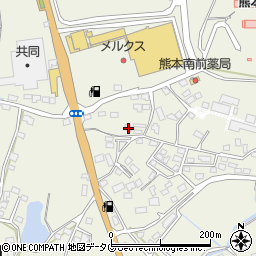 熊本県宇城市松橋町豊福2048周辺の地図