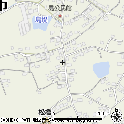 熊本県宇城市松橋町西下郷1087周辺の地図