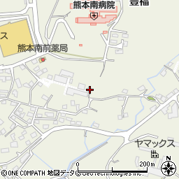 熊本県宇城市松橋町豊福2093周辺の地図