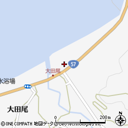 熊本県宇城市三角町大田尾850周辺の地図