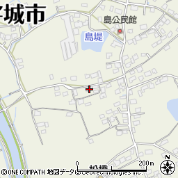 熊本県宇城市松橋町西下郷1668周辺の地図
