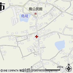 熊本県宇城市松橋町西下郷1635周辺の地図