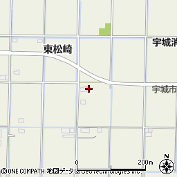 熊本県宇城市松橋町東松崎435周辺の地図