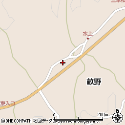 熊本県下益城郡美里町畝野1561周辺の地図