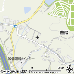 熊本県宇城市松橋町豊福2520周辺の地図