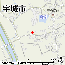 熊本県宇城市松橋町西下郷1705周辺の地図