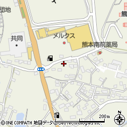熊本県宇城市松橋町豊福2051周辺の地図