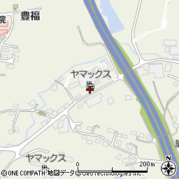 熊本県宇城市松橋町豊福2166周辺の地図