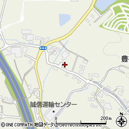 熊本県宇城市松橋町豊福2513周辺の地図