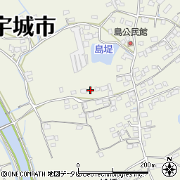 熊本県宇城市松橋町西下郷1750周辺の地図