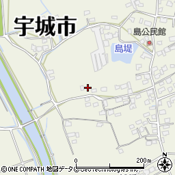 熊本県宇城市松橋町西下郷1702周辺の地図