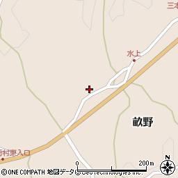 熊本県下益城郡美里町畝野2484周辺の地図