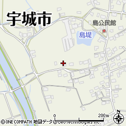 熊本県宇城市松橋町西下郷1703周辺の地図