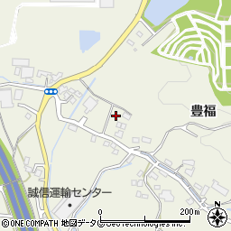 熊本県宇城市松橋町豊福2540周辺の地図