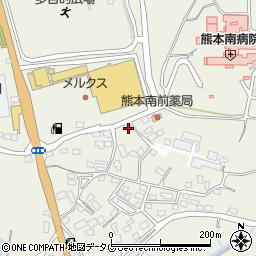 熊本県宇城市松橋町豊福2063周辺の地図