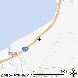熊本県宇城市三角町大田尾859周辺の地図
