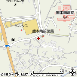 熊本県宇城市松橋町豊福2064周辺の地図