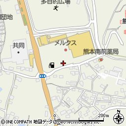 熊本県宇城市松橋町豊福2040周辺の地図