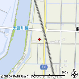 熊本県宇城市松橋町東松崎602周辺の地図