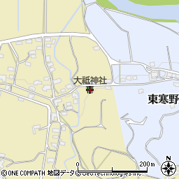 大祗神社周辺の地図