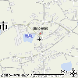 熊本県宇城市松橋町西下郷1625周辺の地図