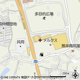 熊本県宇城市松橋町豊福1683周辺の地図