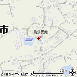 熊本県宇城市松橋町西下郷1622周辺の地図