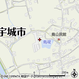 熊本県宇城市松橋町西下郷1685周辺の地図