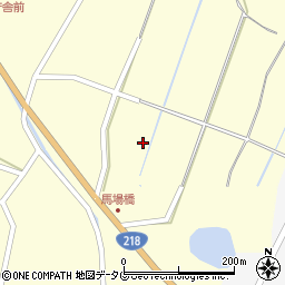 熊本県下益城郡美里町馬場周辺の地図