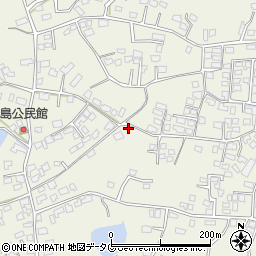 熊本県宇城市松橋町西下郷1206周辺の地図