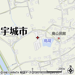 熊本県宇城市松橋町西下郷1684周辺の地図